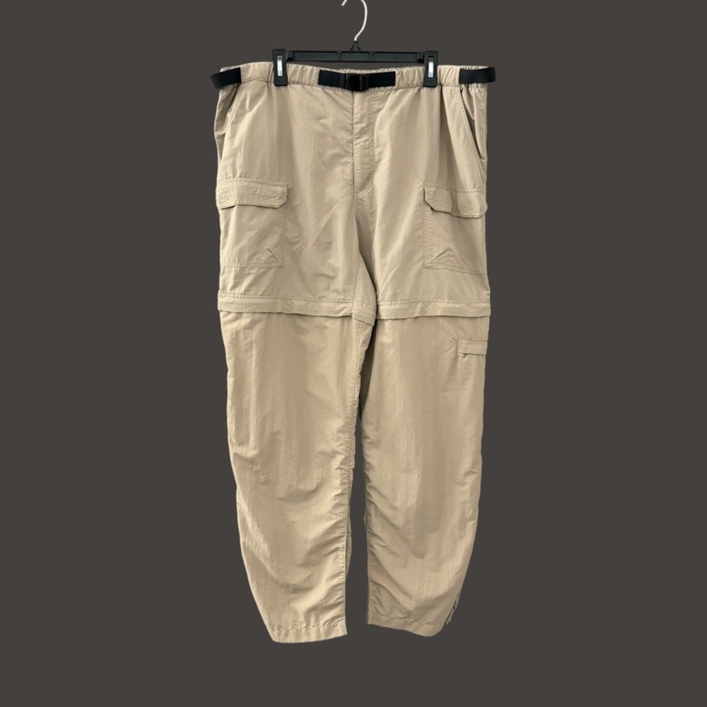 Royal Robbins Convertible Cargo Pants XXL Khaki Tan Zip Off Hiking Gorpcore